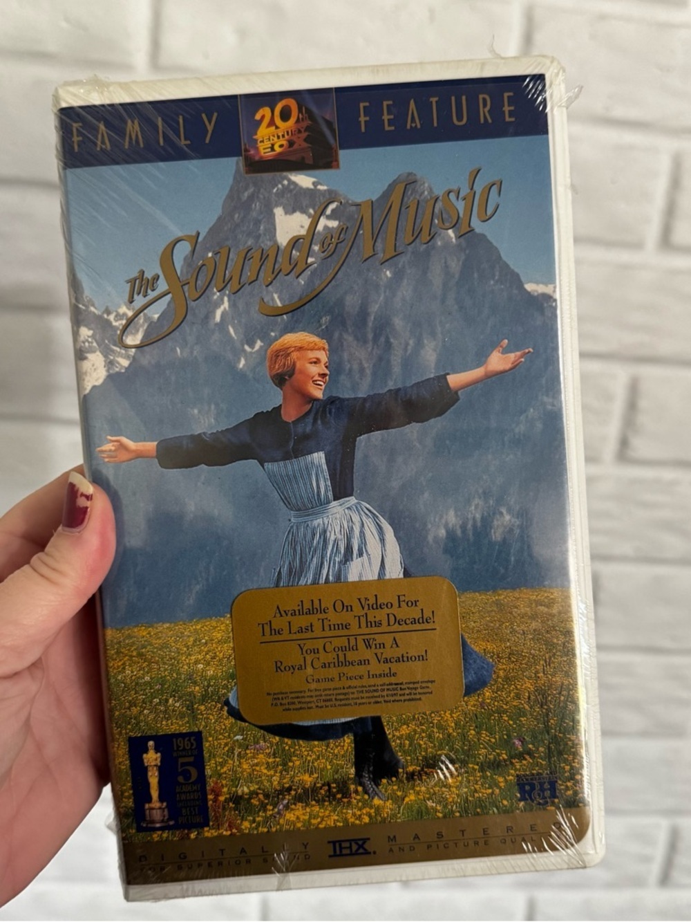 NEW The Sound of Music VHS Movie Clamshell Case Family Feature 1996